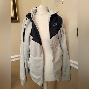 NEW Nike Hooded Fleece Zipper Jacket size S